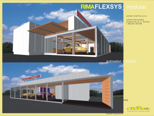 Flexsys modular, Porsche